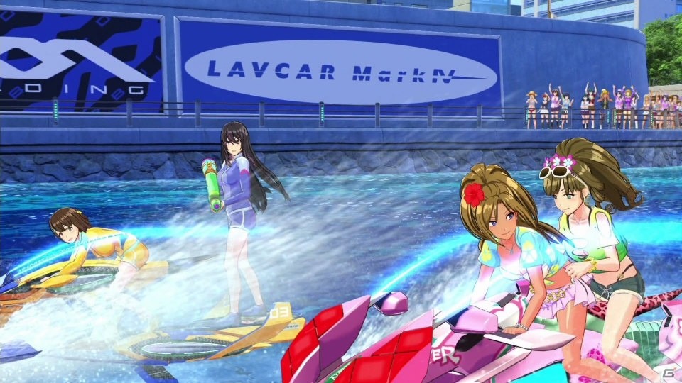 PS4「神田川JET GIRLS」ガールズジェットバトルの開幕を飾るプロローグムービーが公開！の画像5