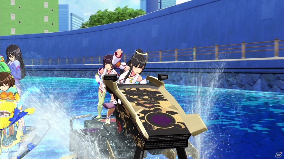 PS4「神田川JET GIRLS」ガールズジェットバトルの開幕を飾るプロローグムービーが公開！の画像6