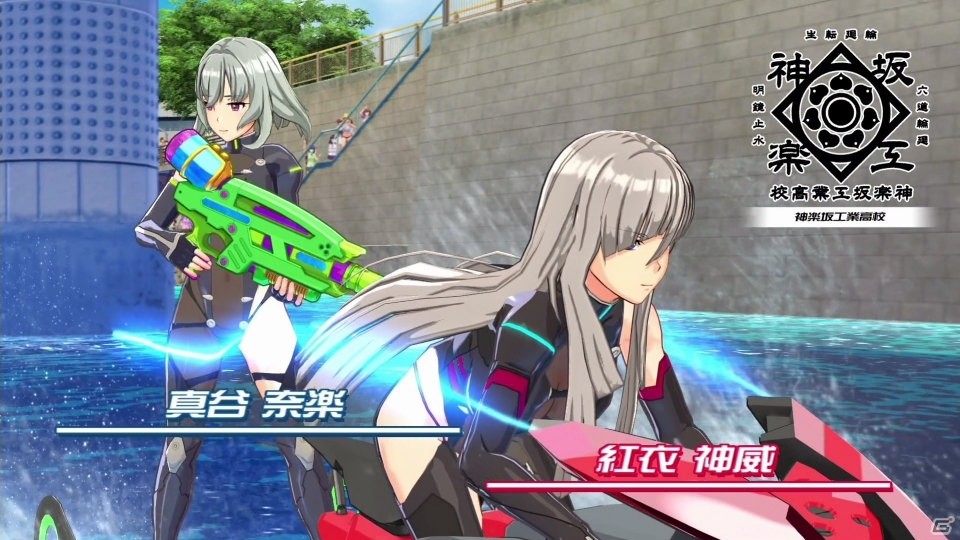 PS4「神田川JET GIRLS」ガールズジェットバトルの開幕を飾るプロローグムービーが公開！の画像7