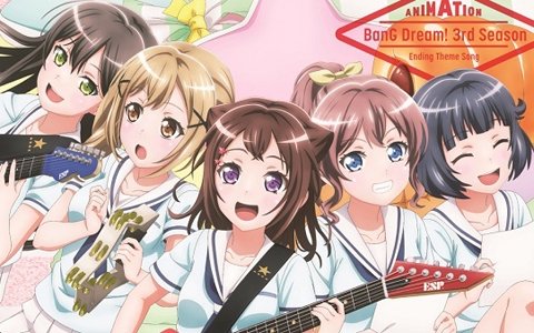 Poppin'Party 15th Single「イニシャル/夢を撃ち抜く瞬間に！」が発売