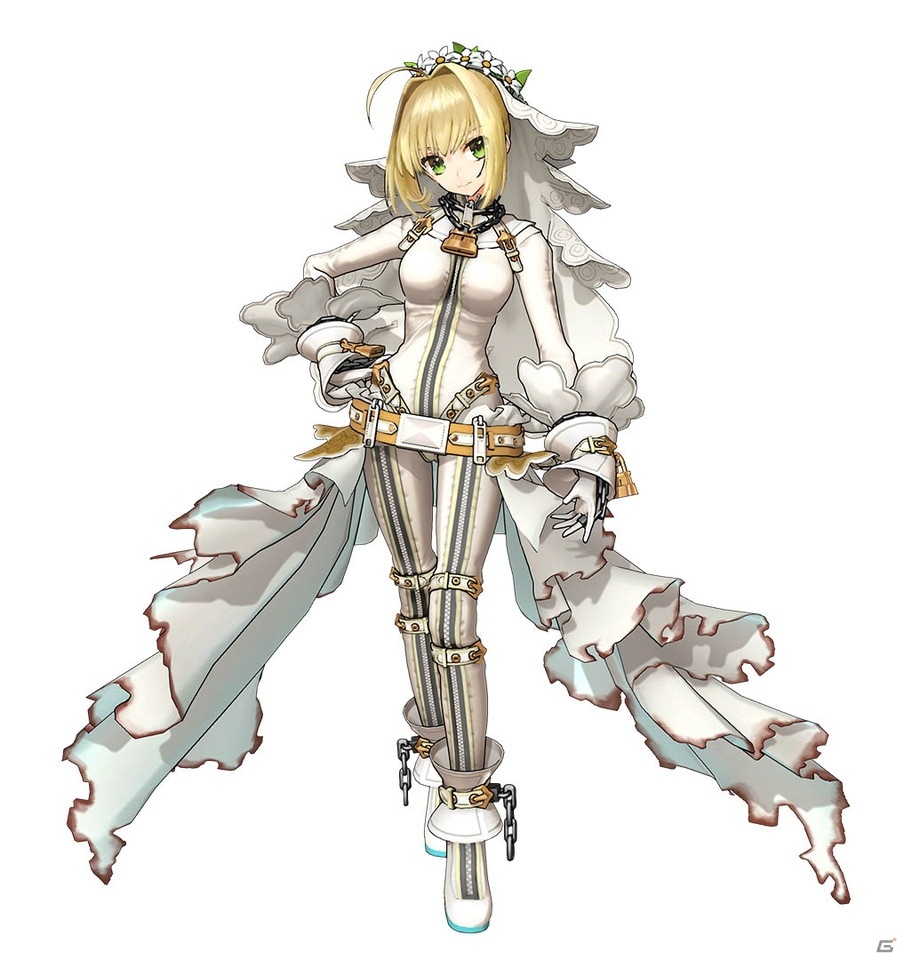 「Fate/Grand Order Arcade」オリジナル概念礼装「英霊華像」の一部やネロ・クラウディウス〔ブライド〕の3DCGが先行公開！の画像8