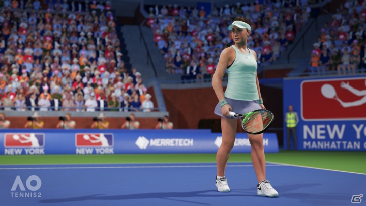 スポーツゲーム「AOテニス 2」がPS4/Switchで5月14日に発売！オリジナル選手を作って遊べるキャリアモードが収録の画像2