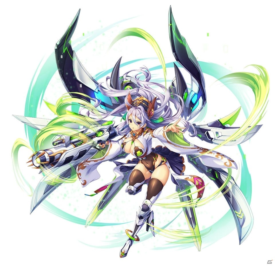 「神姫PROJECT A」ウォフ・マナフとランダ、モコシュが風属性で新登場！の画像1