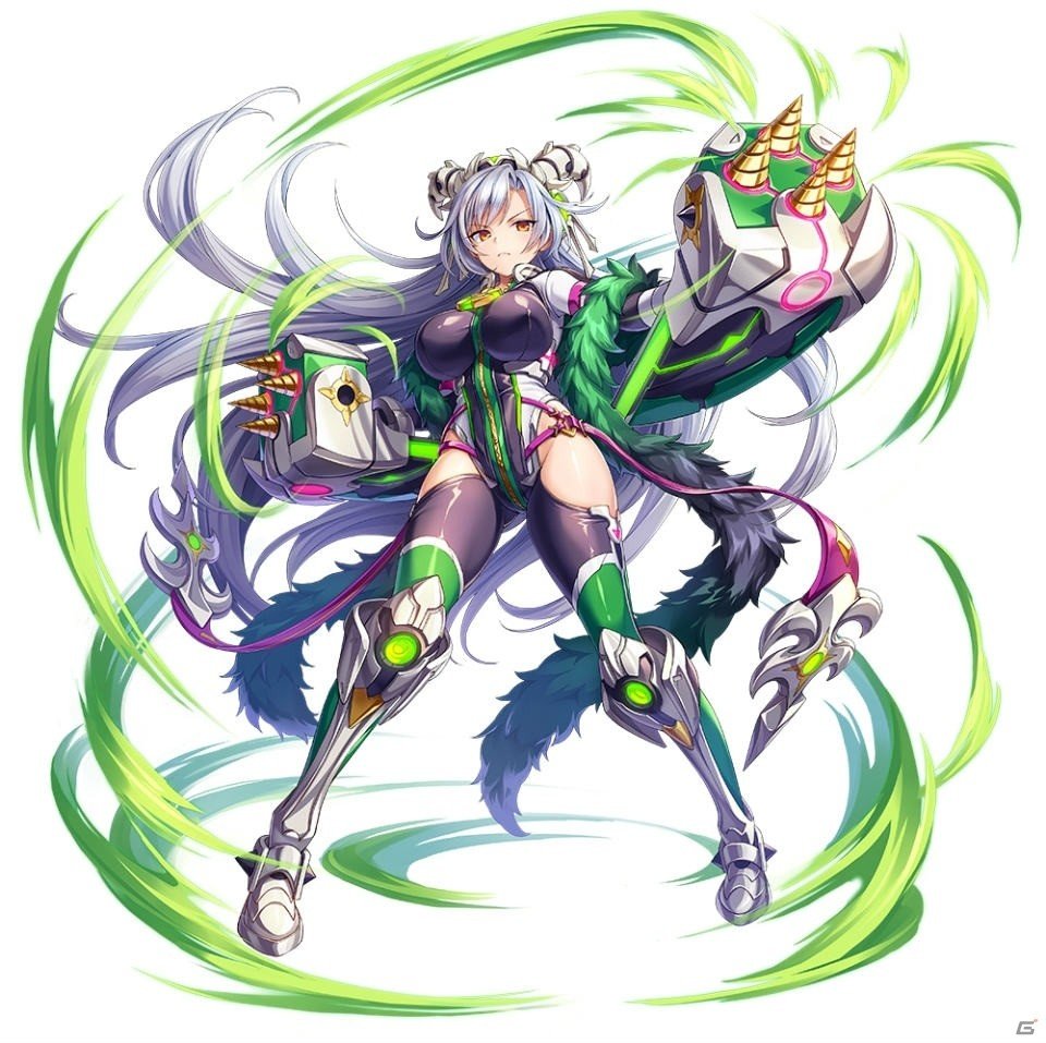 「神姫PROJECT A」ウォフ・マナフとランダ、モコシュが風属性で新登場！の画像2