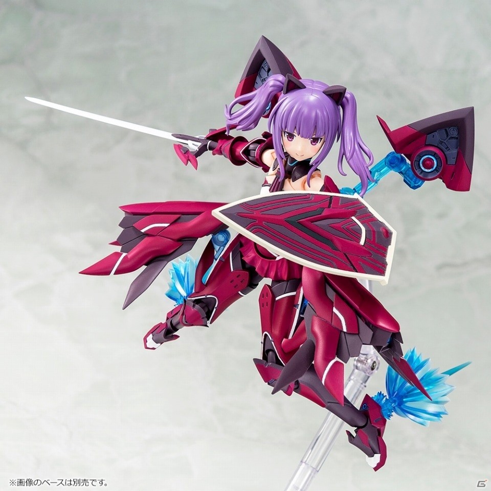 「アリス・ギア・アイギス」自信過剰ツンデレお嬢様・一条綾香がメガミデバイス仕様でプラモデル化！の画像4