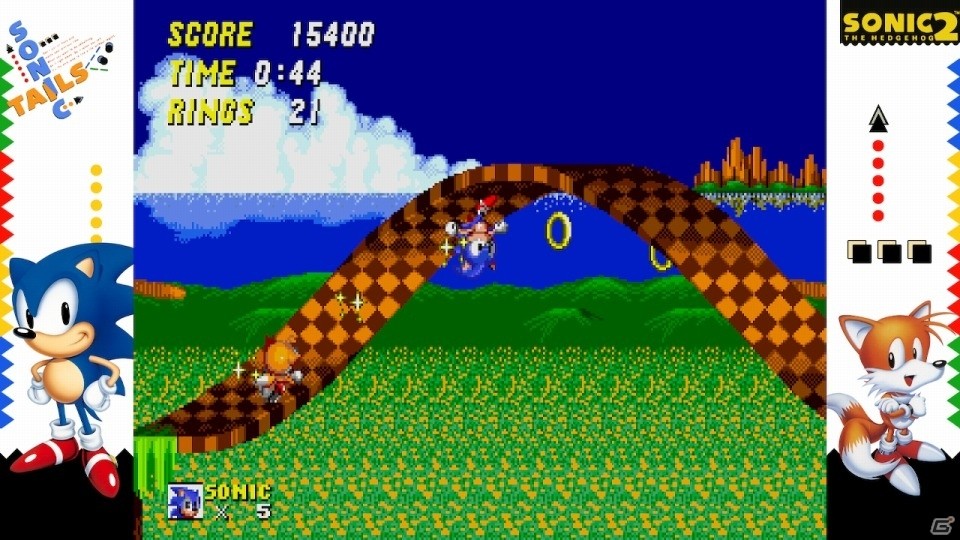 Switch「SEGA AGES ソニック・ザ・ヘッジホッグ2」が近日配信決定！スペシャルモード「ナックルズinソニック2」などが収録の画像2