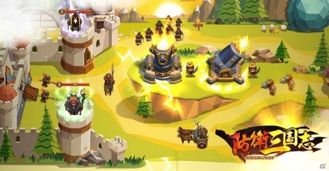 「防衛三国志：～ぷちかわ武将と戦略バトル～」Android版が先行配信！三国志の武将が約100名登場するタワーディフェンスゲームの画像2