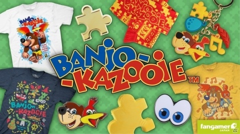「バンジョーとカズーイの大冒険」オリジナルTシャツやクッション、マフラーなど9点のグッズが登場！の画像1