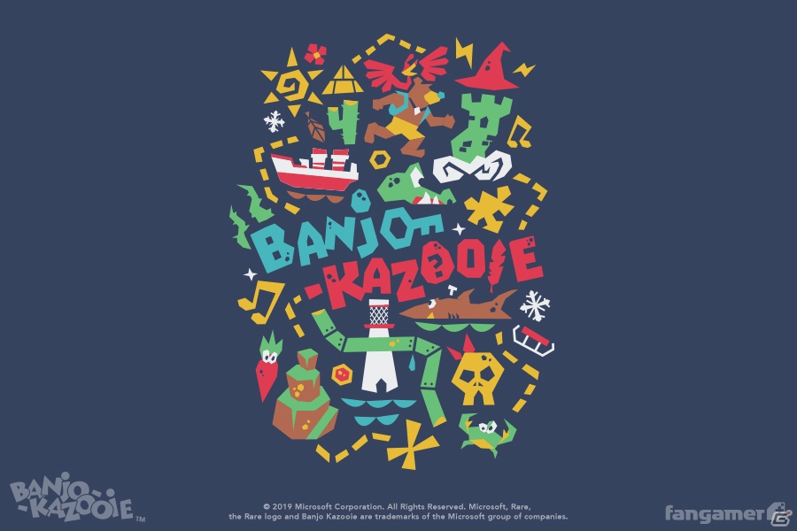 「バンジョーとカズーイの大冒険」オリジナルTシャツやクッション、マフラーなど9点のグッズが登場！の画像6