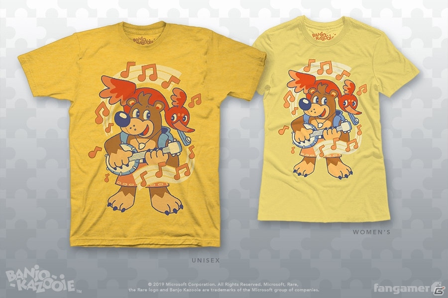 「バンジョーとカズーイの大冒険」オリジナルTシャツやクッション、マフラーなど9点のグッズが登場！の画像7