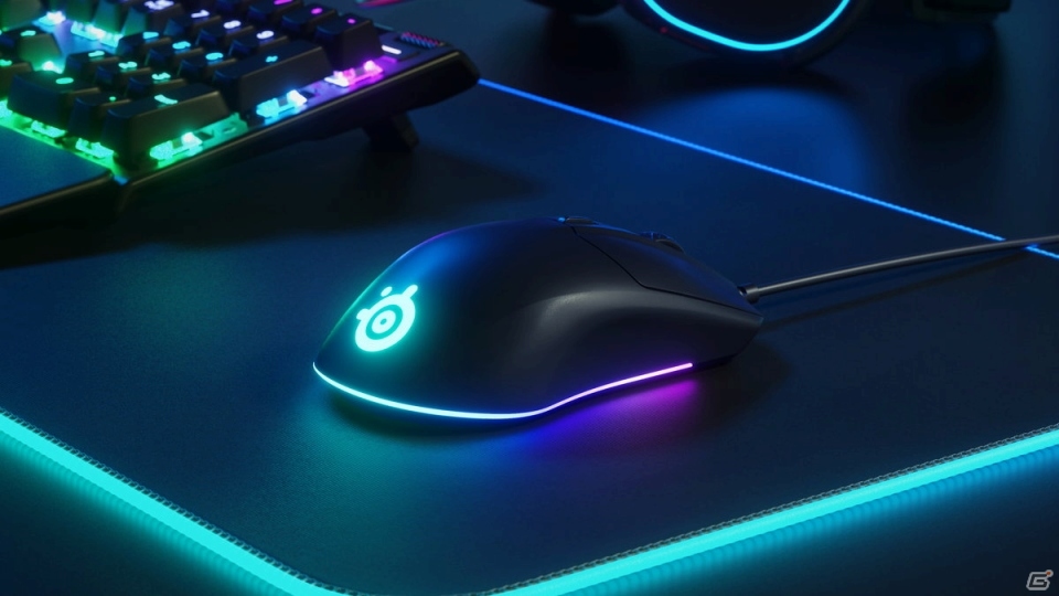 SteelSeries、ゲーミングマウス「Rival 3」とゲーミングキーボード「Apex 3」「Apex 5」を発表の画像2