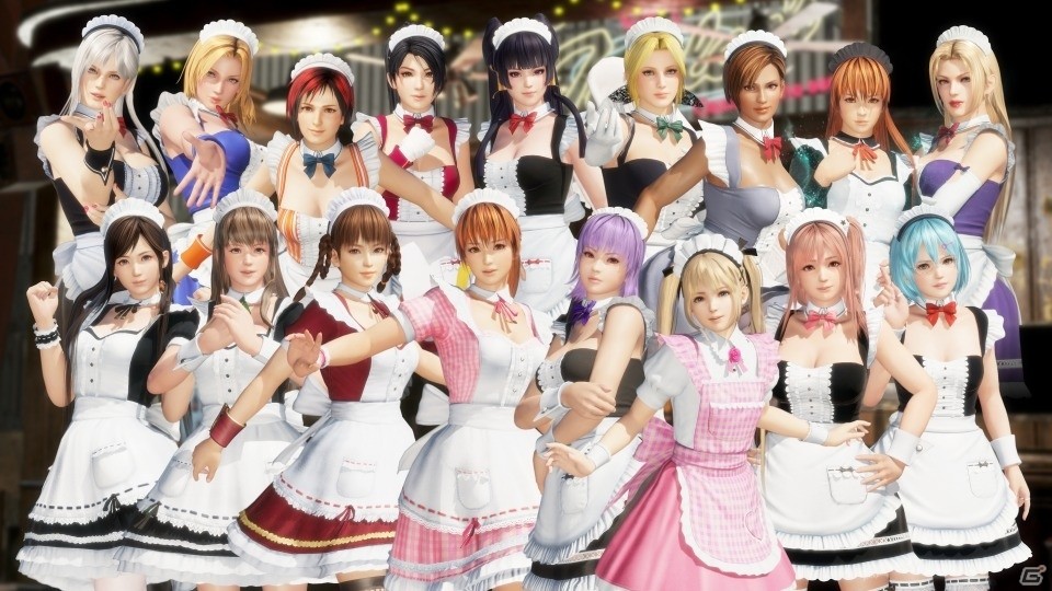 「DEAD OR ALIVE 6」シーズンパス4が発売！「光る！SFボディスーツ」「天使すぎるメイドコスチューム」も配信の画像26