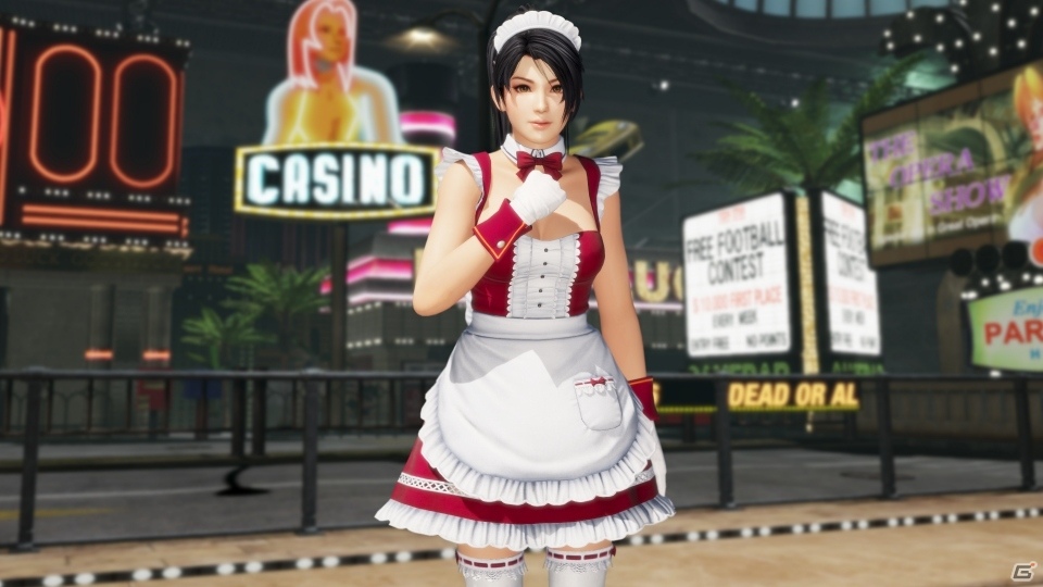 「DEAD OR ALIVE 6」シーズンパス4が発売！「光る！SFボディスーツ」「天使すぎるメイドコスチューム」も配信の画像38