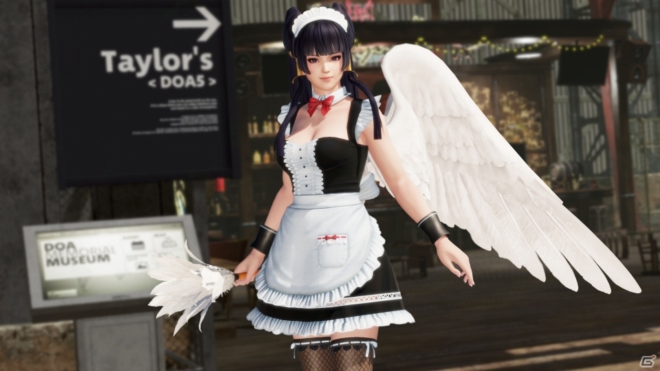「DEAD OR ALIVE 6」シーズンパス4が発売！「光る！SFボディスーツ」「天使すぎるメイドコスチューム」も配信の画像40