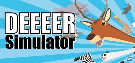 スローライフ街破壊アクション「ごく普通の鹿のゲーム DEEEER Simulator」Steamでのアーリーアクセスが開始の画像1