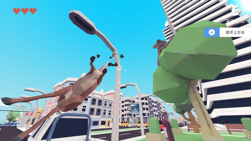 スローライフ街破壊アクション「ごく普通の鹿のゲーム DEEEER Simulator」Steamでのアーリーアクセスが開始の画像5