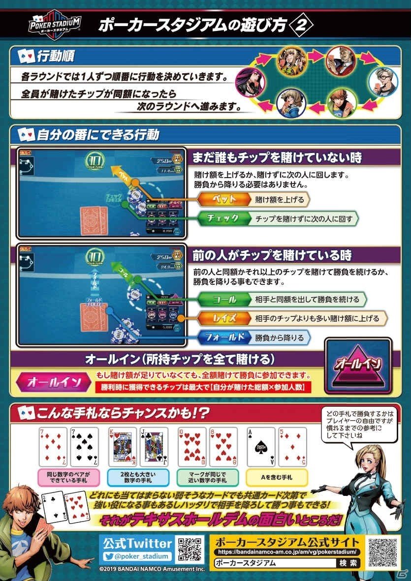 「ポーカースタジアム」が稼働開始！臨場感たっぷりの演出やキャラクターのカスタマイズ要素などを紹介の画像4