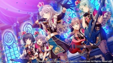 「バンドリ！ ガールズバンドパーティ！」第3回総選挙で1位に輝いた「Roselia」を記念したアプリ内プレゼントが発表！の画像1