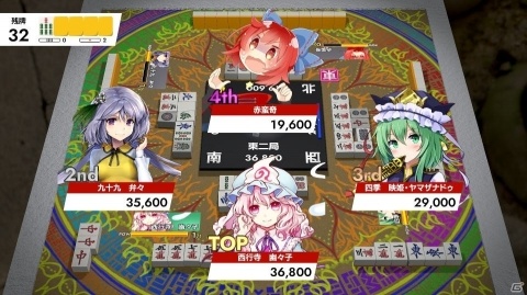 Switch「東方幻想麻雀」の発売日が1月30日に決定！あらかじめダウンロード＆10％オフセールが開始の画像8