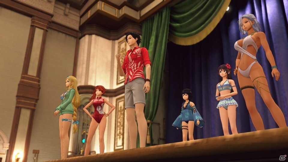 「新サクラ大戦」花組メンバーがバカンス気分に！DLC「水着セット」「ネコ耳アクセサリーセット」が配信開始の画像4