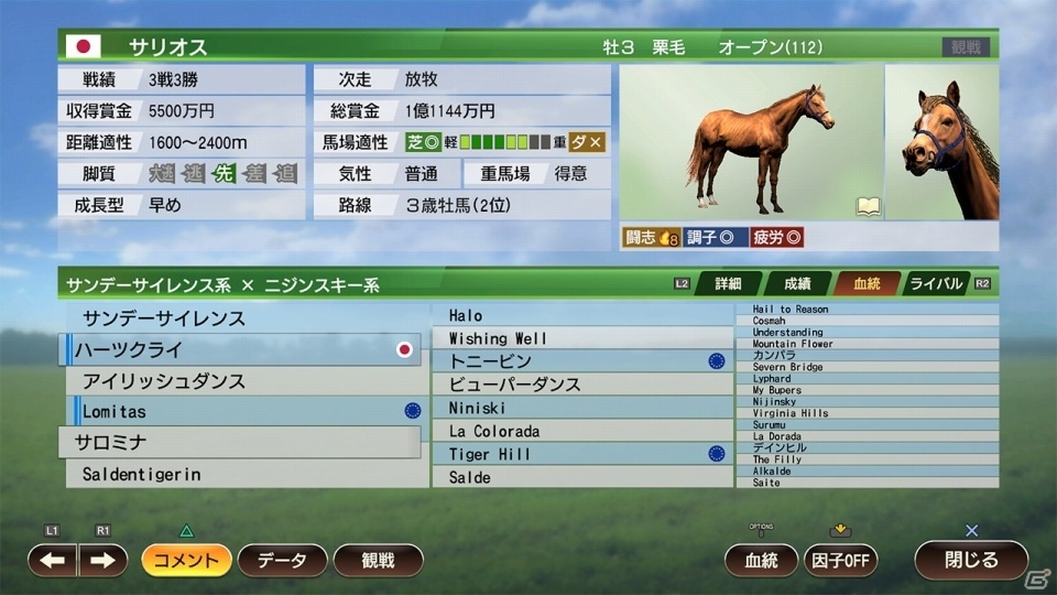 「Winning Post 9 2020」新職業・アイドルも登場！？進化を遂げた子孫継承システム＆絆コマンドを紹介の画像15