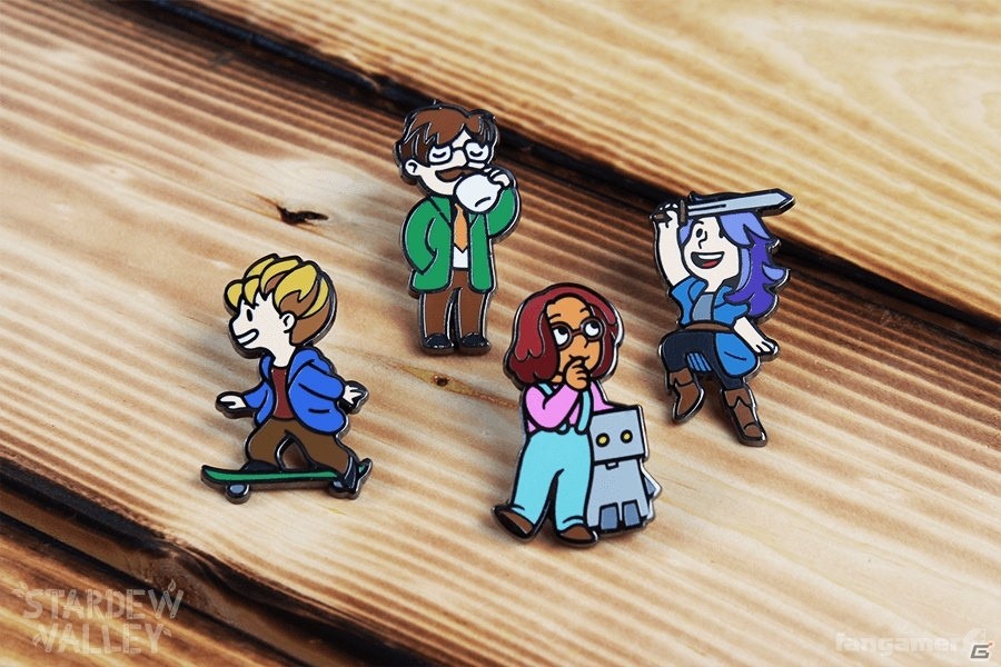 「スターデューバレー」ペリカンタウンのともだちがピンバッジになって登場！本日18時よりFangamer Japanで販売開始の画像5
