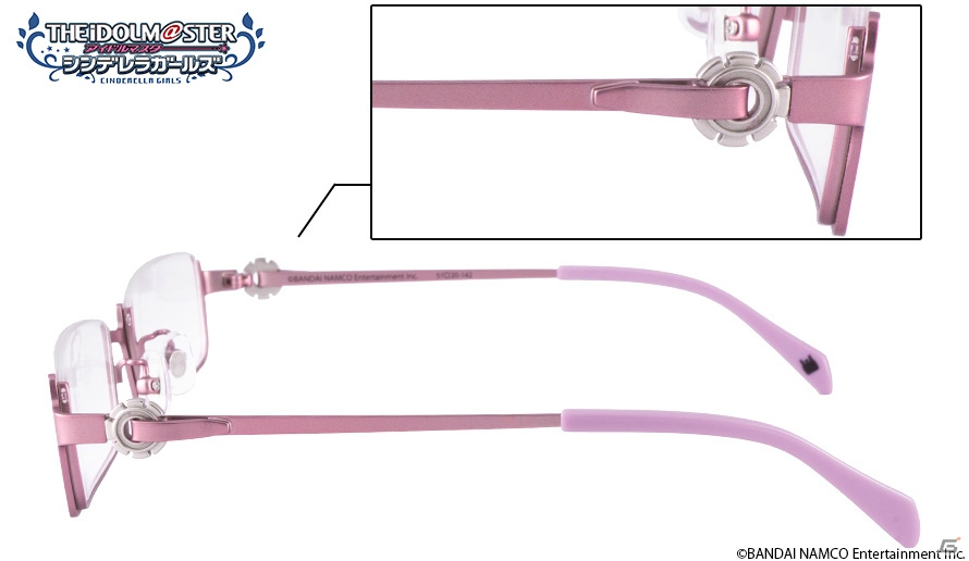「アイドルマスター シンデレラガールズ」池袋晶葉と白坂小梅モデルのコラボ眼鏡が登場！大阪で開催の7th LIVEにて先行発売決定の画像5