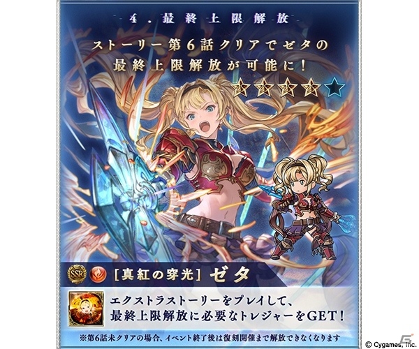 「グランブルーファンタジー」イベント「Spaghetti Syndrome」が1月28日より実施！ゼタ（火）の最終上限解放が可能にの画像5