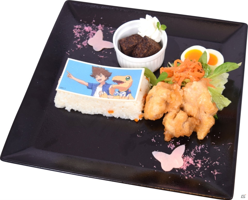 アニメ放映20周年を迎える「デジモンアドベンチャー」のコラボカフェが東京・大阪で2月7日より期間限定オープン！の画像3