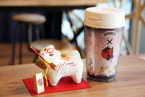 大神 アマテラス 干支の置物 CAPCOM CAFE フィギュア カプコンカフェ