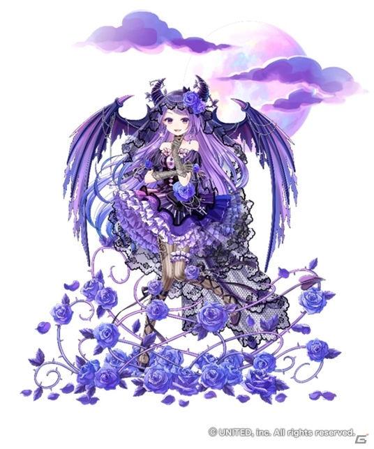 「CocoPPa Dolls」10万DL突破を記念してプラチナ100個が配布！星6ガチャ「MoonLight Devil」も登場予定の画像4