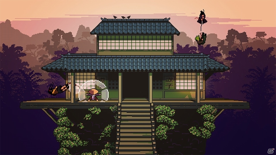 舞台は屋根の上！瓦をも利用する2D格闘アクション「Roof Rage」がSwitch向けに2月6日発売の画像3