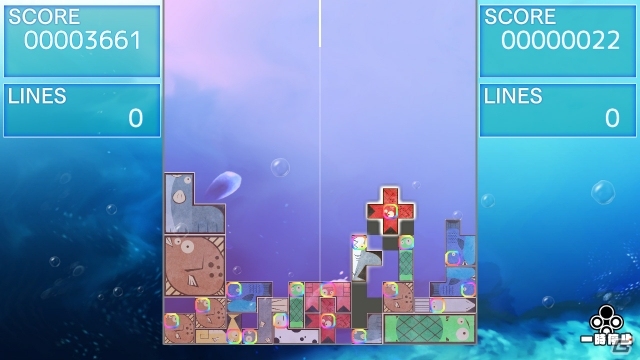 落ち物パズル「ウオリス デラックス」がSwitch向けに発売！おすそわけプレイを使った対戦＆協力プレイに対応の画像7