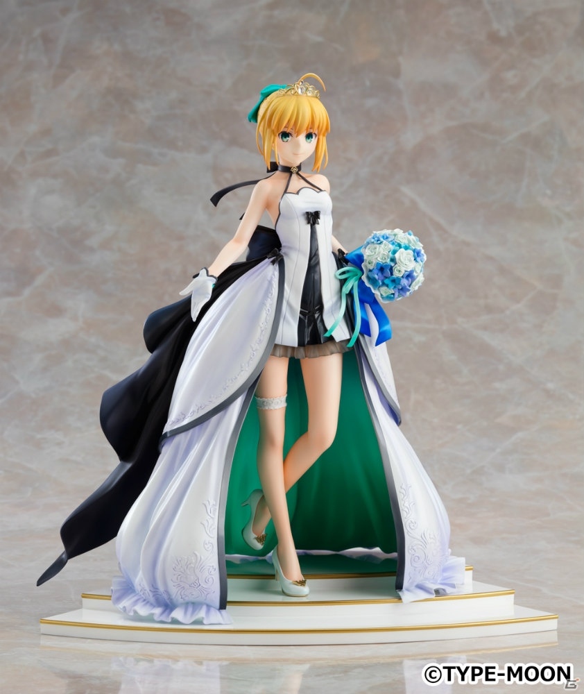 Fate Stay Night 15th Celebration Project 武内崇氏デザインのドレスを纏ったセイバーらのフィギュアが登場 の画像 ゲーム情報サイト Gamer