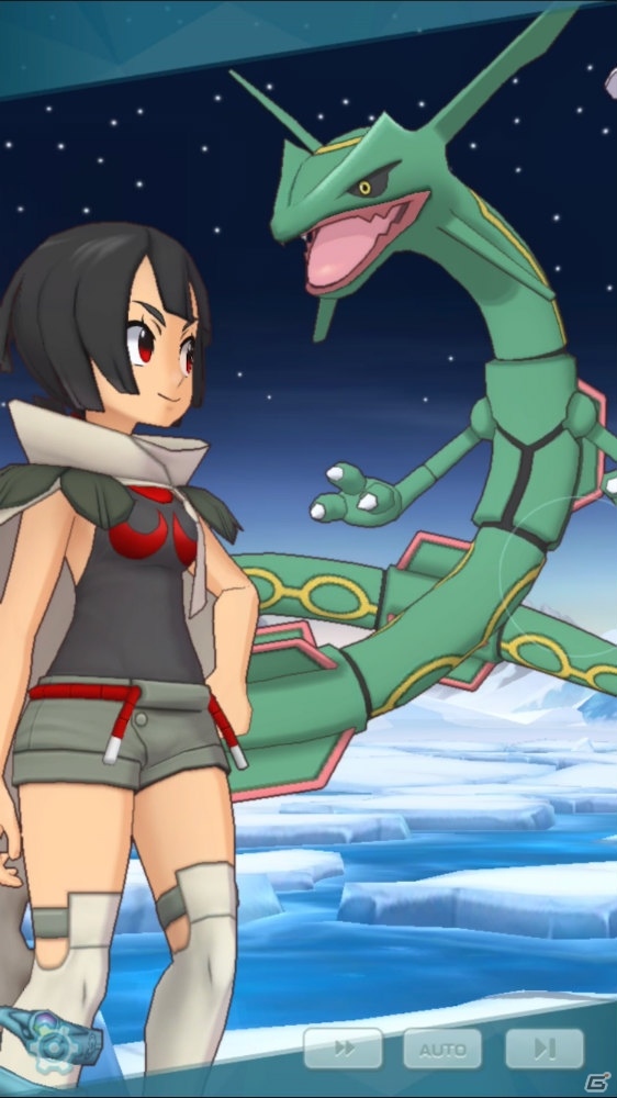 「ポケモンマスターズ」に「★5 ヒガナ＆レックウザ」が登場！伝説ポケモンイベント「天空を統べる竜」が開始の画像2