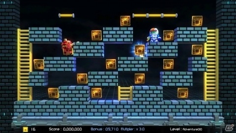 PS4版「ロードランナー・レガシー」が本日発売！ランナーとなって迷宮に侵入するアクションパズルの画像7