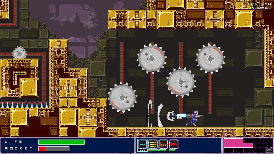 Steam「ROCKETRON」が2月8日に発売！手軽な探索と骨太な戦闘が楽しめる飛翔型アクションSTGの画像10