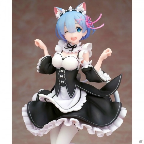 「Re:ゼロから始める異世界生活」のフィギュア「レム ネコミミVer.」があみあみなど一部流通限定で予約受付中の画像6