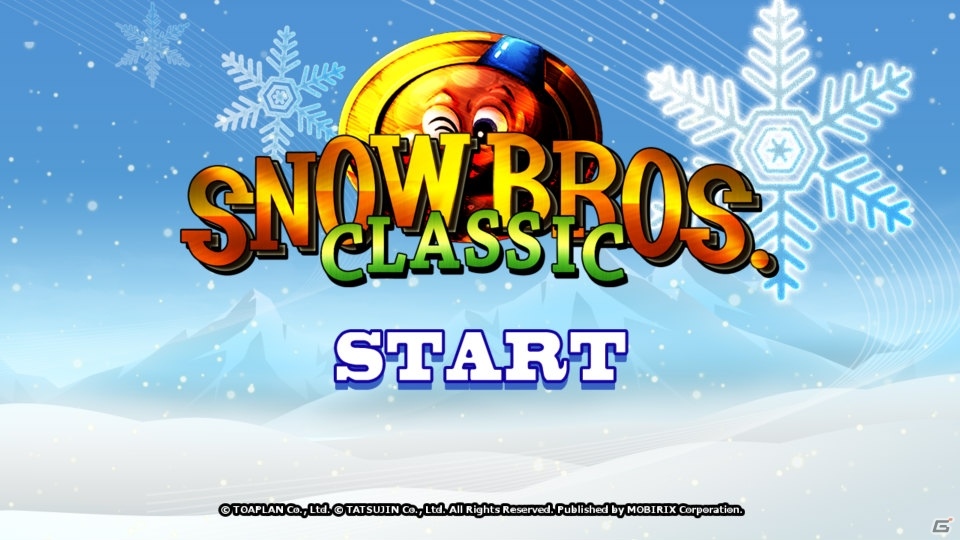「スノーブラザーズ CLASSIC」が配信開始！1990年リリースのアーケードゲームがアプリで登場の画像1