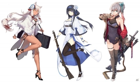「ドールズフロントライン」チャイナドレスを着た春牡丹らが登場！スキンテーマ「和気藹々」が2月8日に追加の画像3