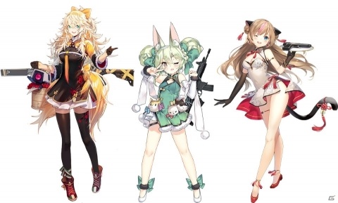 「ドールズフロントライン」チャイナドレスを着た春牡丹らが登場！スキンテーマ「和気藹々」が2月8日に追加の画像4