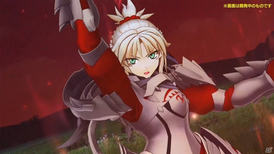 「Fate/Grand Order Arcade」開発中サーヴァント「モードレッド（セイバー）」の宝具演出が先行公開！の画像2