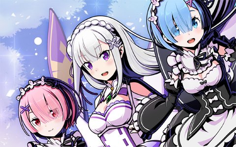 「グラフィティスマッシュ」にて「Re:ゼロから始める異世界生活」とのコラボイベントが2月12日より実施！