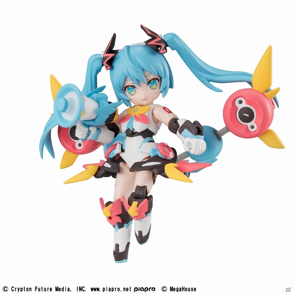 フィギュアシリーズ「デスクトップシンガー」が登場！第1弾として初音ミクと鏡音リン、巡音ルカが発売の画像2
