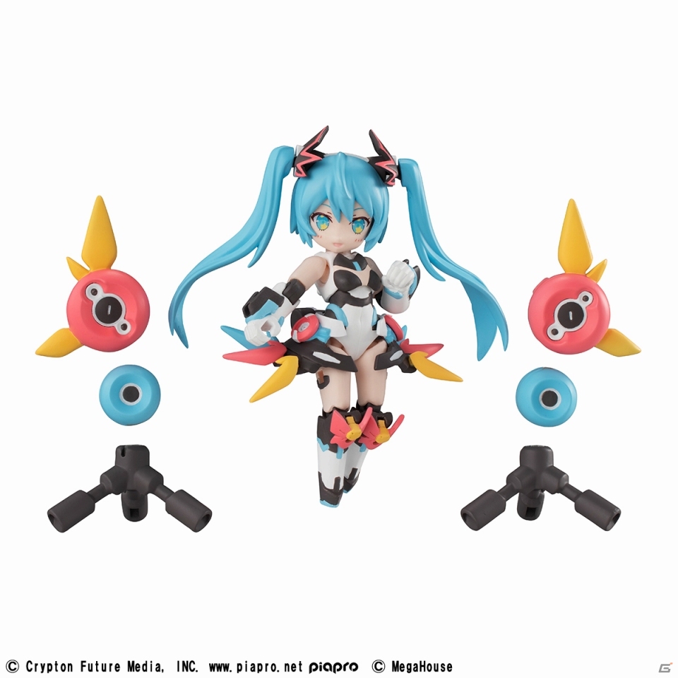 フィギュアシリーズ「デスクトップシンガー」が登場！第1弾として初音ミクと鏡音リン、巡音ルカが発売の画像3