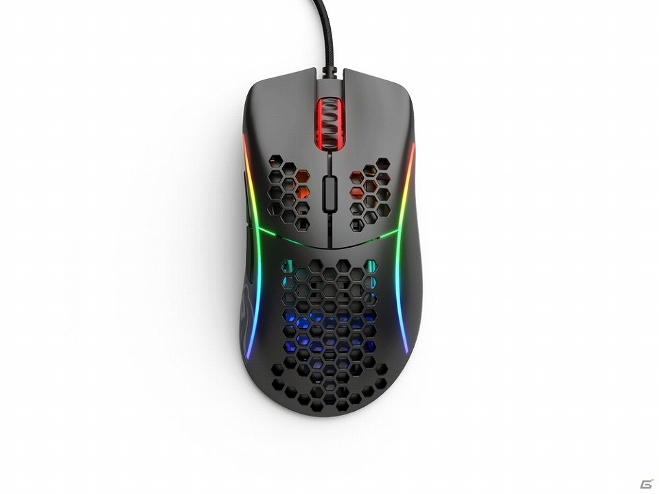 Gloriousブランド初の右利き用ゲーミングマウスが2月14日より販売開始！68gと超軽量化を実現の画像2