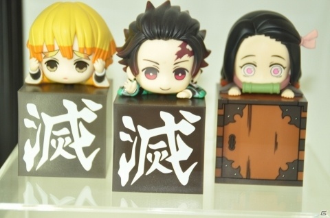「鬼滅の刃」のフィギュアやグッズが多数登場！「アイマス」シリーズの新作フィギュアも展示されたあみあみブースなどを紹介【WF2020冬】の画像82