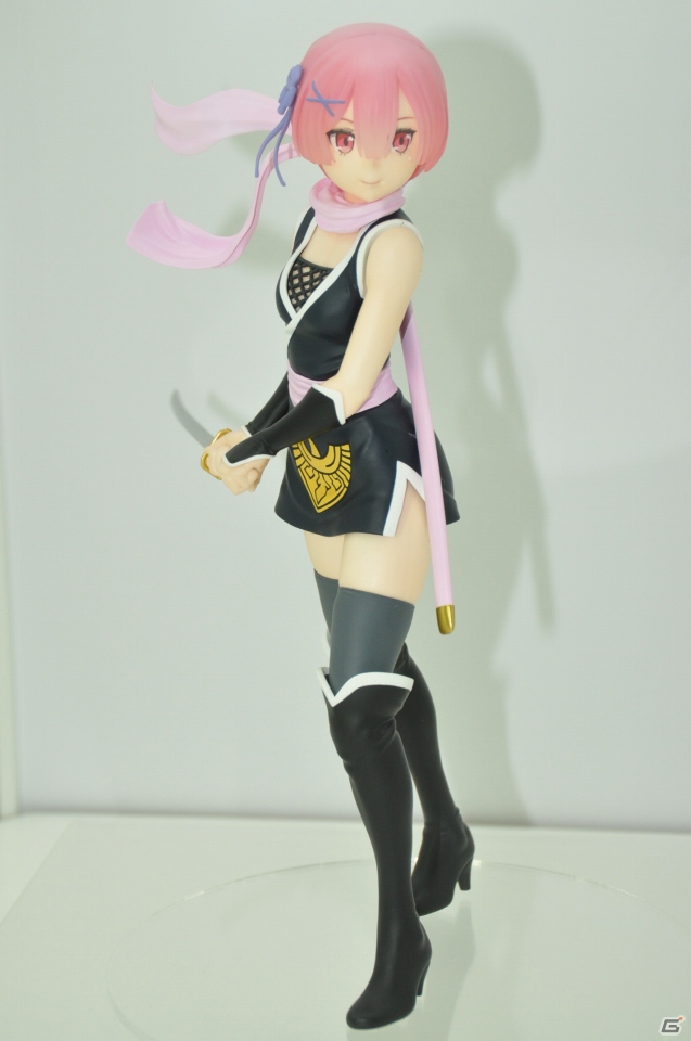 レムがクリスタルドレス姿の巨大フィギュアで展示！「リゼロ」や「バンドリ！」など人気作が展示されたボークスやセガブースをレポート【WF2020冬】の画像38