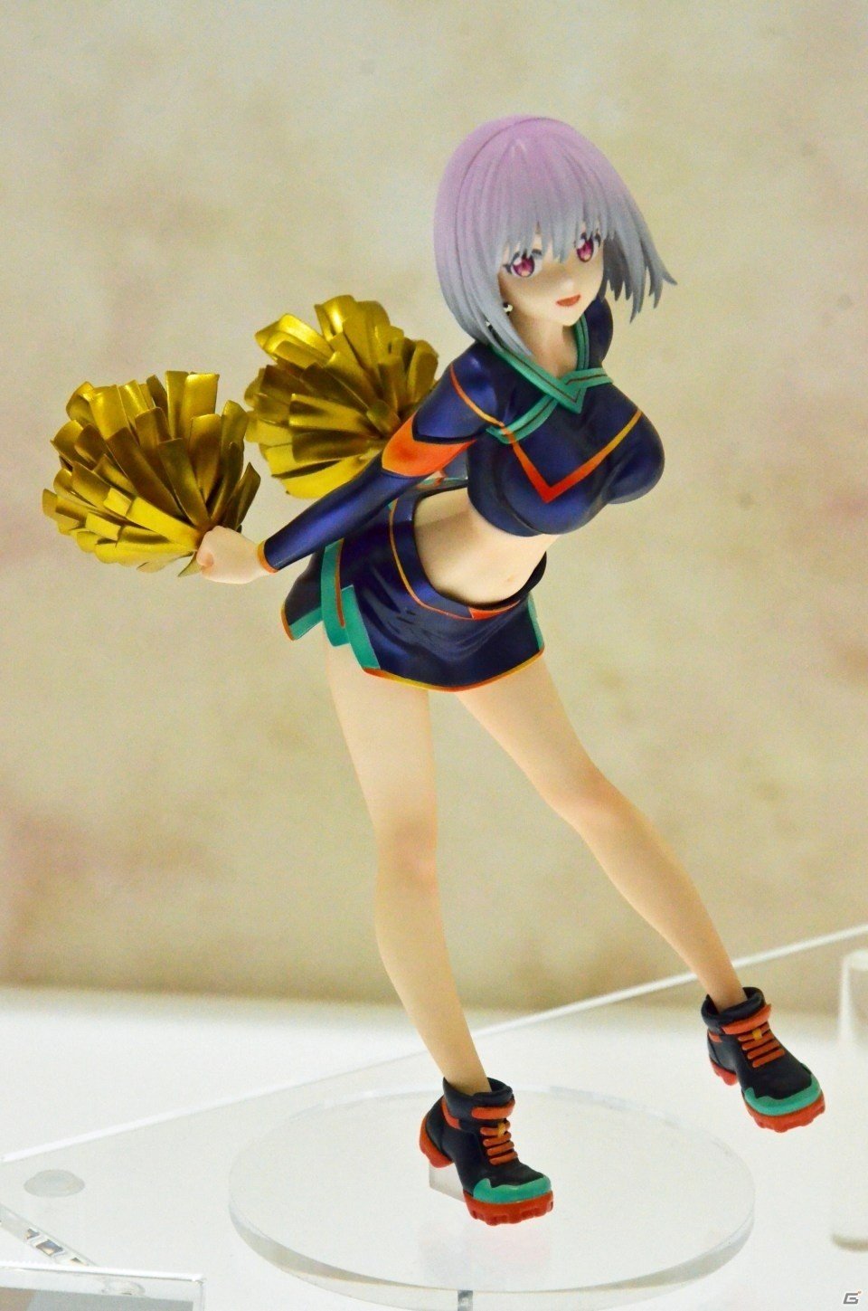 「SSSS.GRIDMAN」立花とアカネがチアガール姿で登場！EVANGELION 2020やキューズQブースなどを紹介【WF2020冬】の画像32