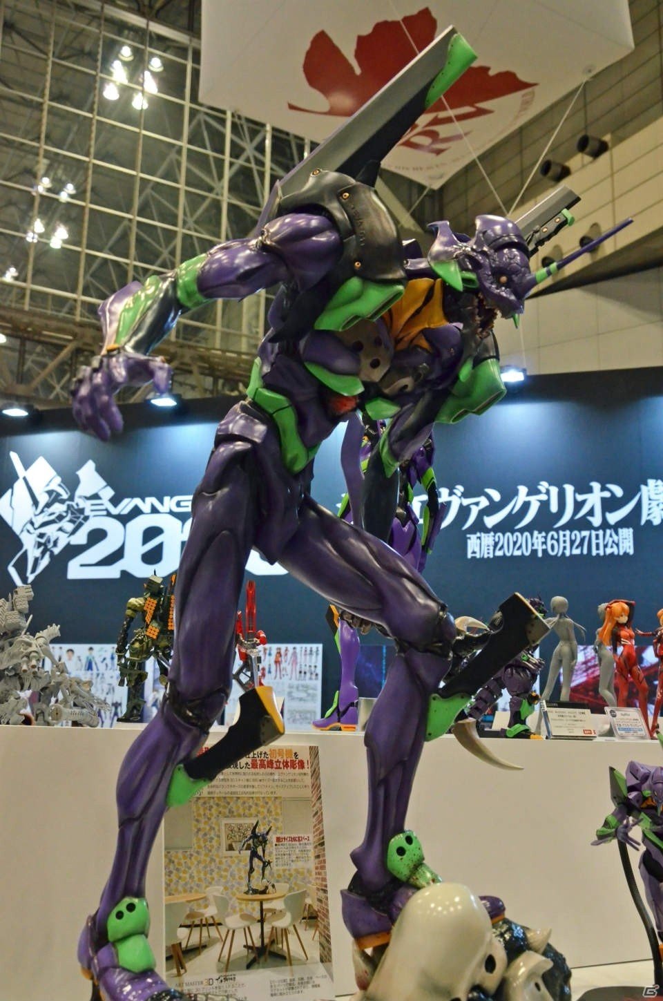 「SSSS.GRIDMAN」立花とアカネがチアガール姿で登場！EVANGELION 2020やキューズQブースなどを紹介【WF2020冬】の画像6